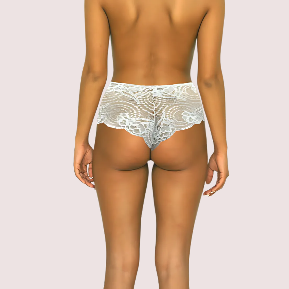 Female Floral Daisy Lace Boyshorts