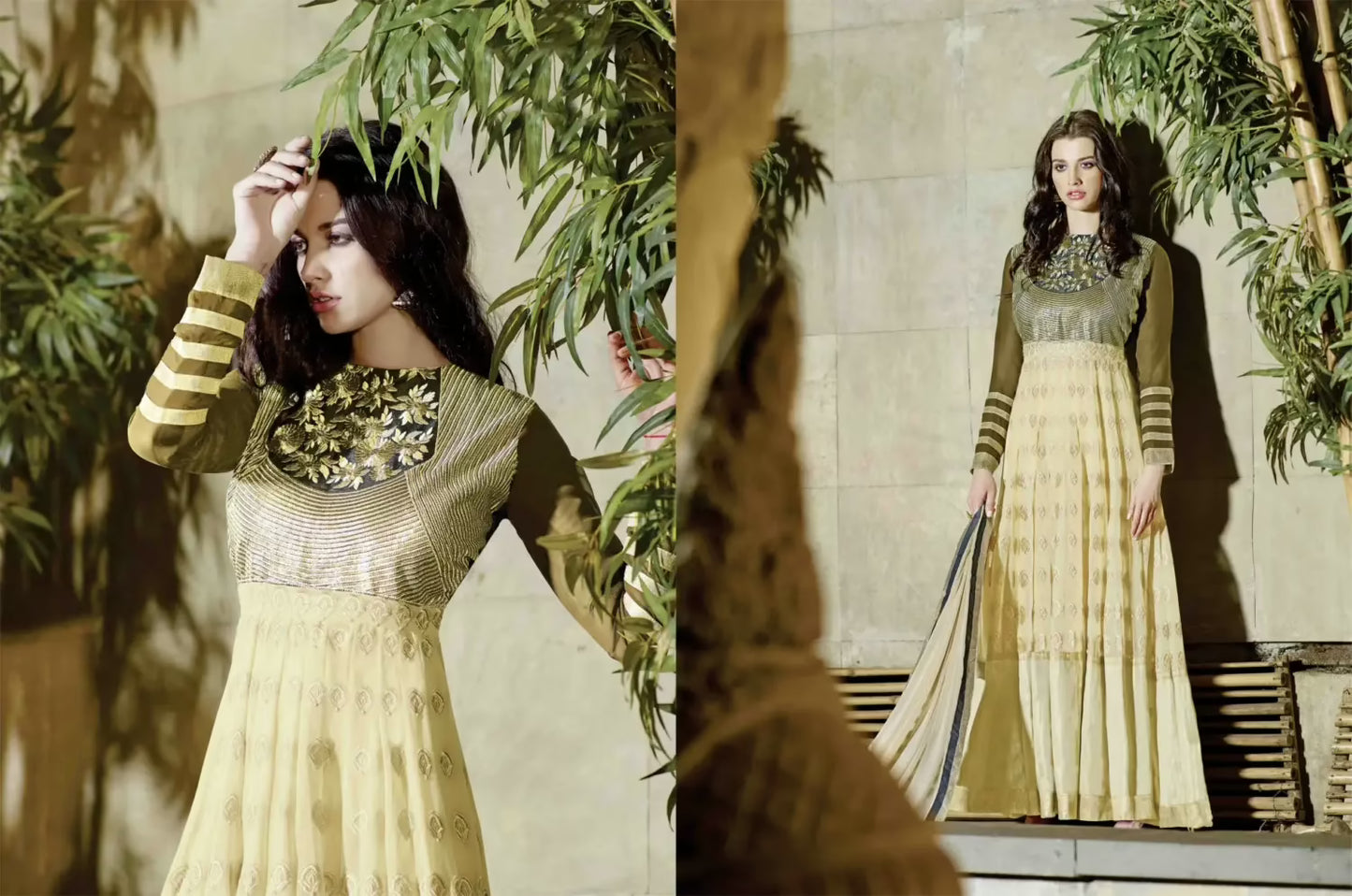 Hi-Fashion Cotton Salwar Kameez (Semi Stitched)