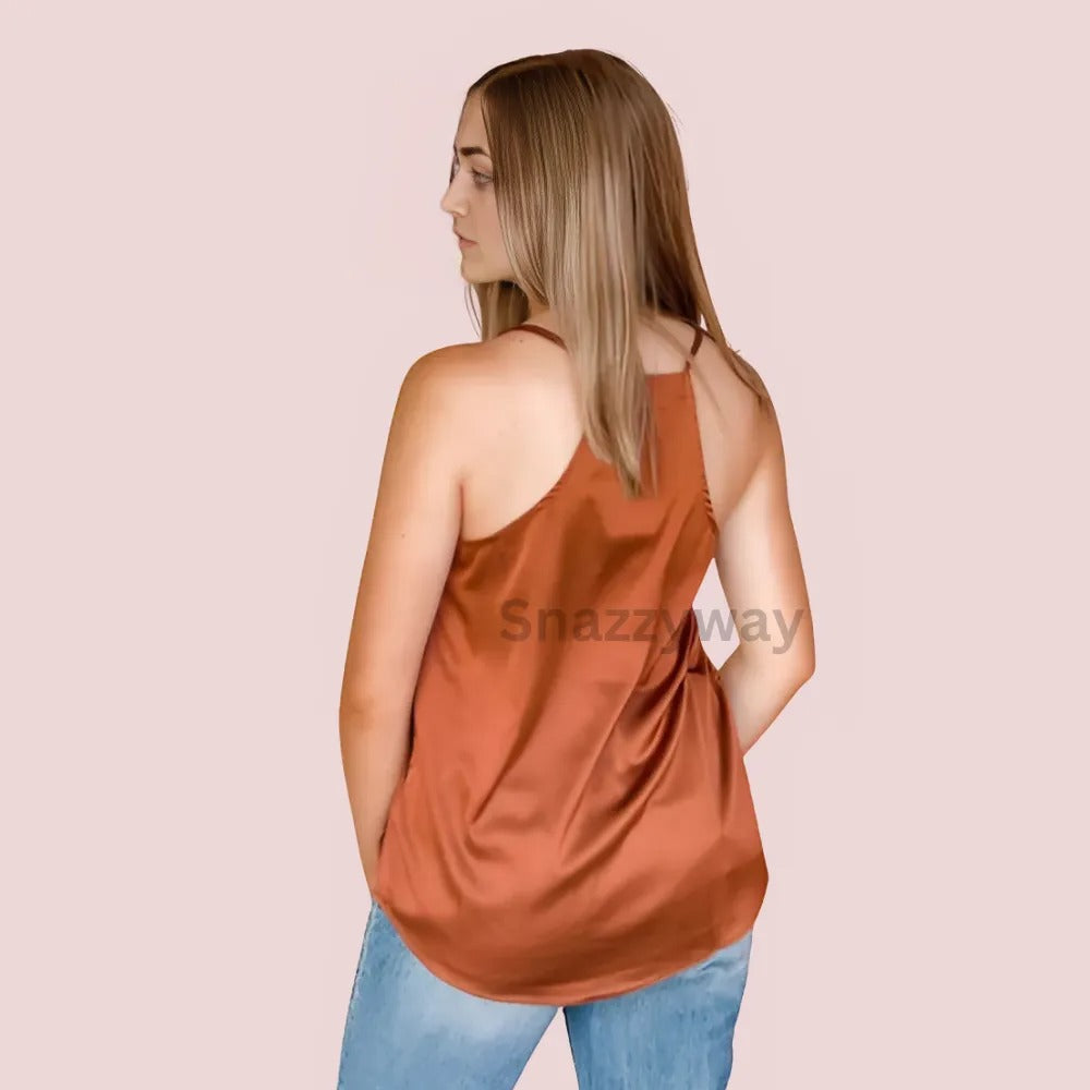 Women's Luxurious Satin Camisole Top