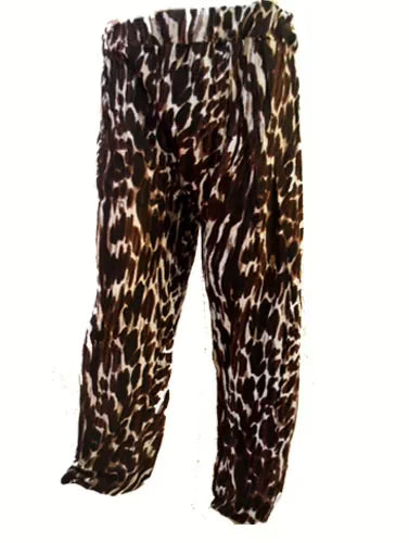 Classic Animal Print Afghani Pajama