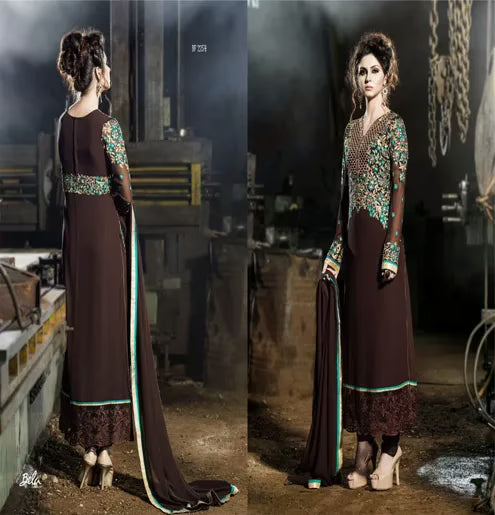 Mizzoli Black Satin Suit