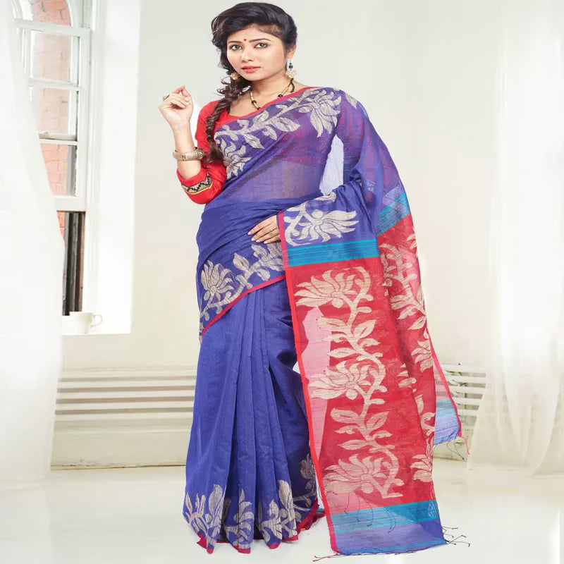 Designer Handloom Ethnic Saree with Indian Handlom Mark