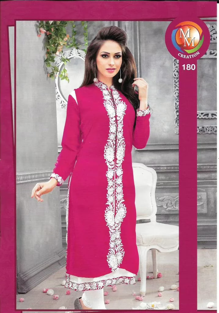 Dream Pink Casual Full Sleeve Women’s Kurti