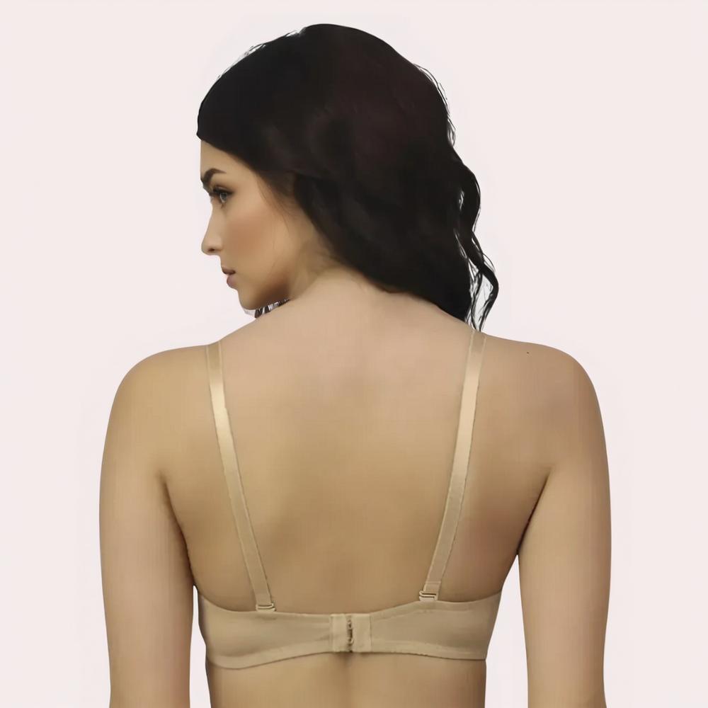 FD Demi Bra + Free Seamless Panty - Lift, Comfort & Perfect Fit