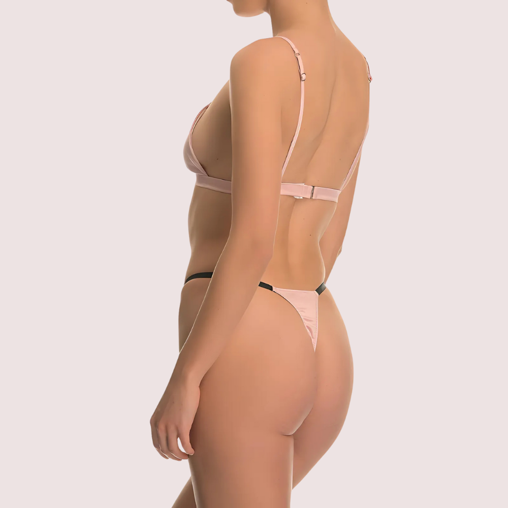 Luxury Silk Bra Set for Women’s Everyday Comfort
