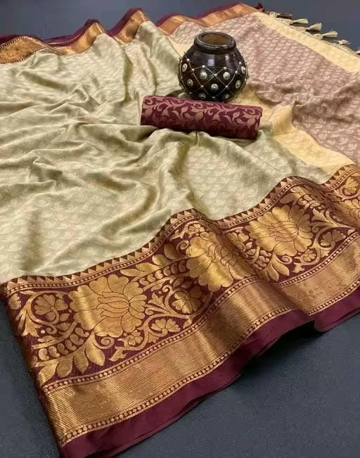 Elegant Multi Cotton Silk Sarees