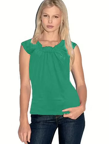 Violet – Fashionable Funky Green Top