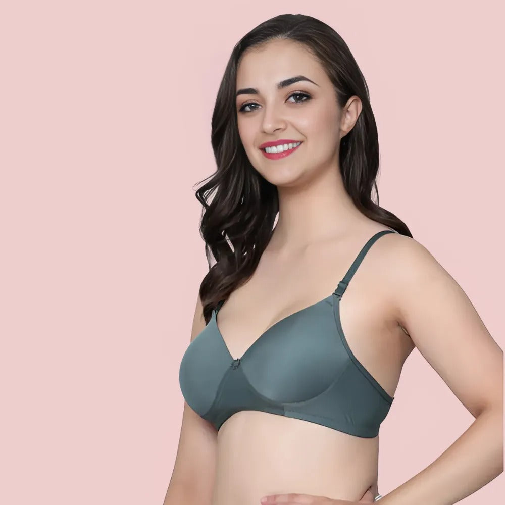 Bliss Wear Non-Wired Padded Bra Essentials – 6 Pack