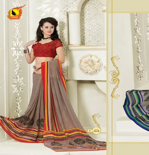Maira Multi Pure Weight Lace Saree