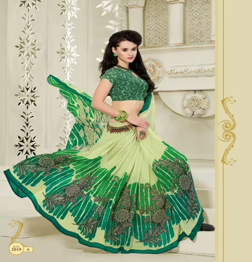 Maira Multi Pure Weight Lace Saree