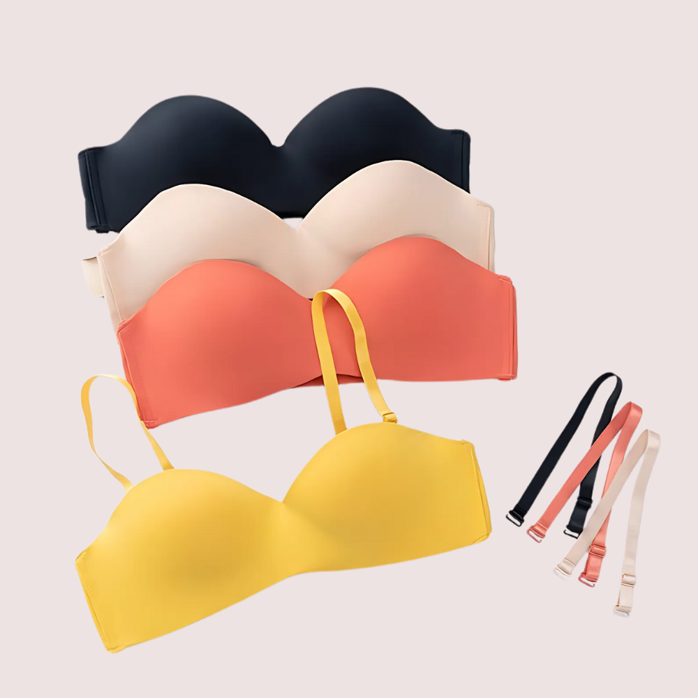 3 Pack Classic demi cup padded bras