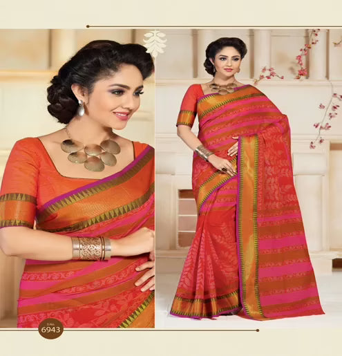 Kajri Multi Cotton Saree