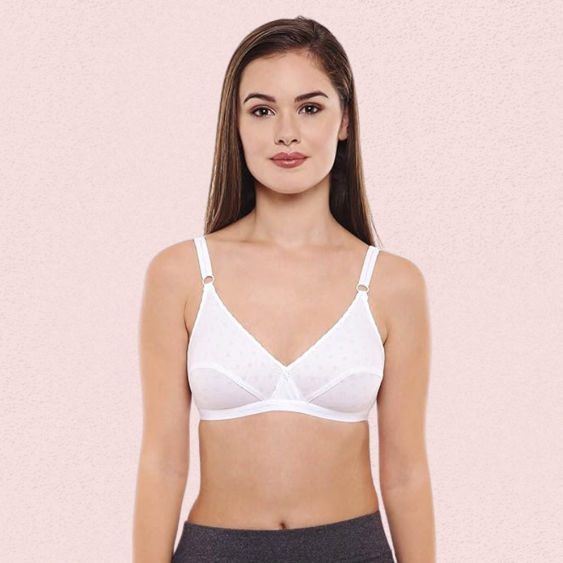 Women’s Cotton Classic Regular Bra – Pack of 2