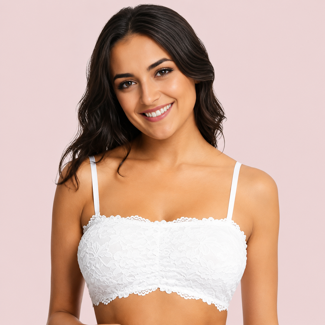 Women's Amber Tube Bra with Custom Fit Straps
