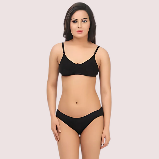 Black Absolute Everyday Bra Panty Set