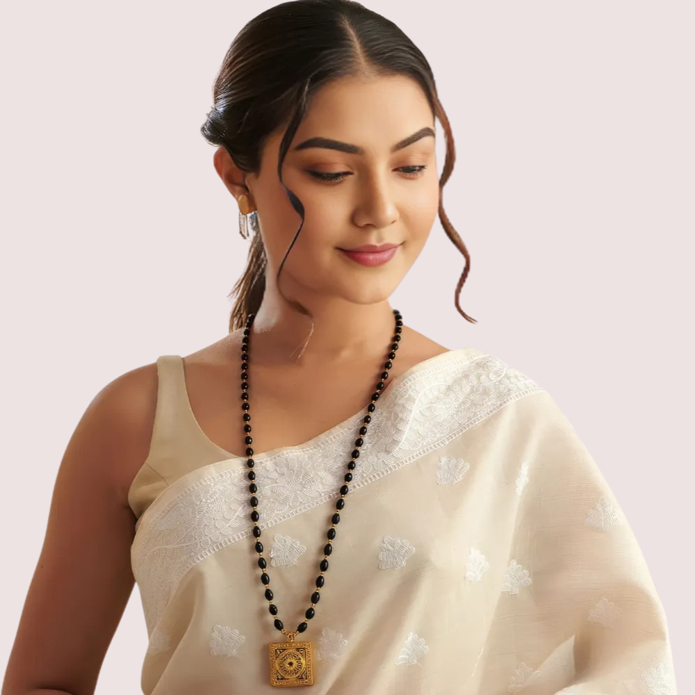 Classic Onyx Charm Necklace