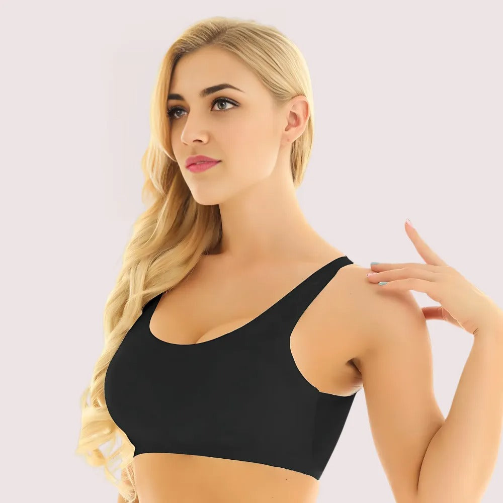 Luxury Padded Seamless Laser Cut Sports Bra