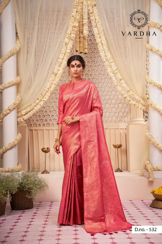 Amara Red Zari Women Saree