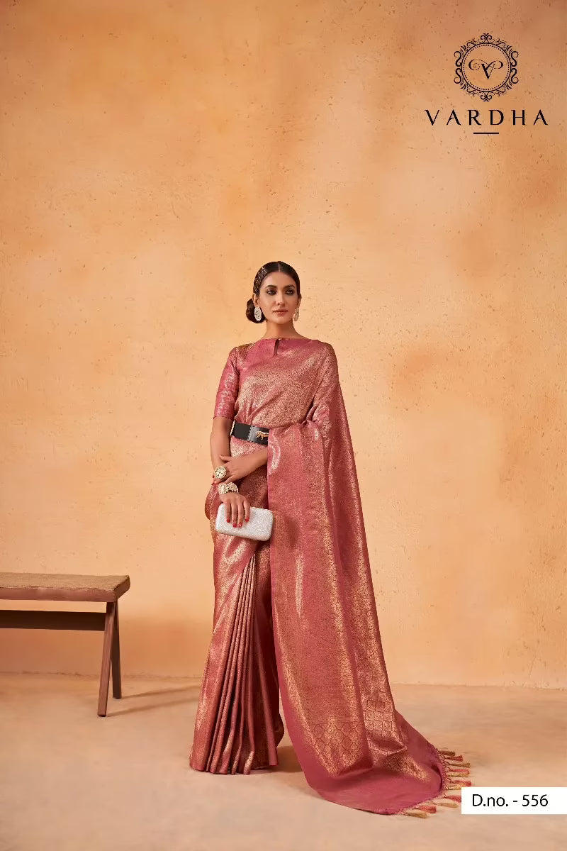 Asya Vol.3 Pink Zari Women Saree