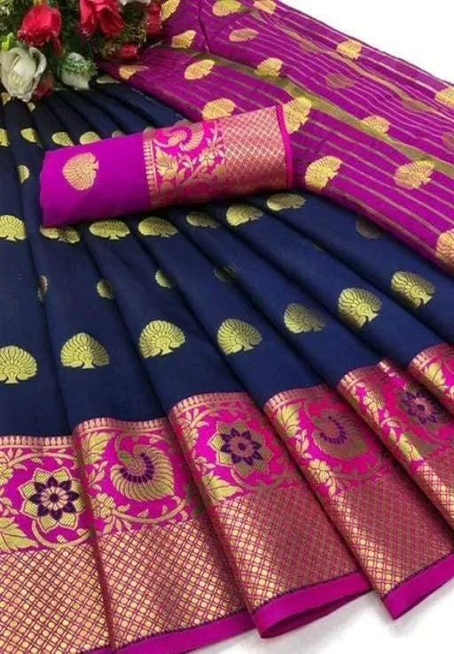 Aagyeyi Multi Pretty Banarasi Silk Sarees