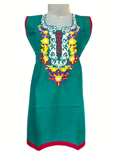 Trendy Sea Green Kurti