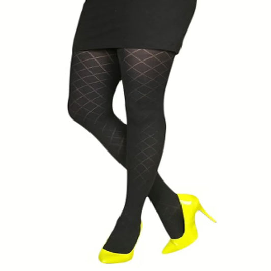 Primark Black Diamond Cut  Pantyhose Women Tights