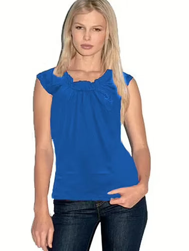 Violet – Fashionable Funky Blue Top