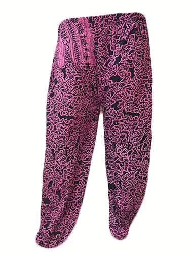 Voguish Pink Designer Afghani Harem