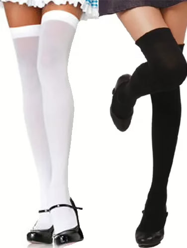 White & Black Stocking Value Pack Of 2