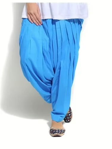 Sky Blue Patiala Salwar